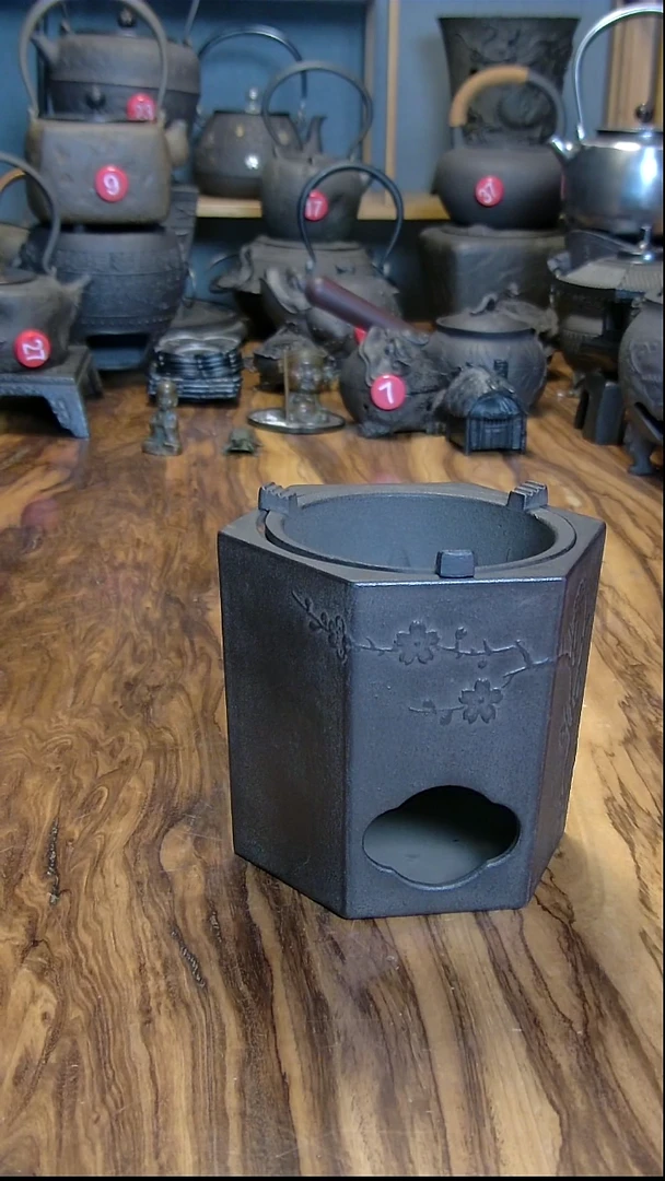 铸铁炭火炉梅花六方碳炉