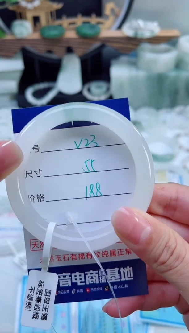 未镶嵌首饰石英质玉（天山翠）23