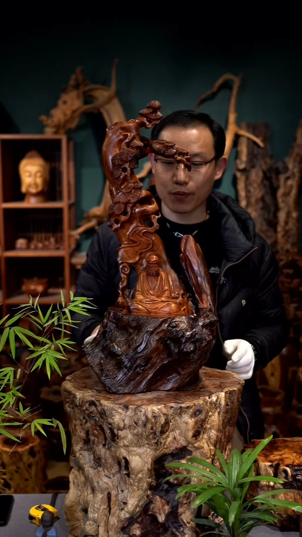 木雷击枣木达摩悟道