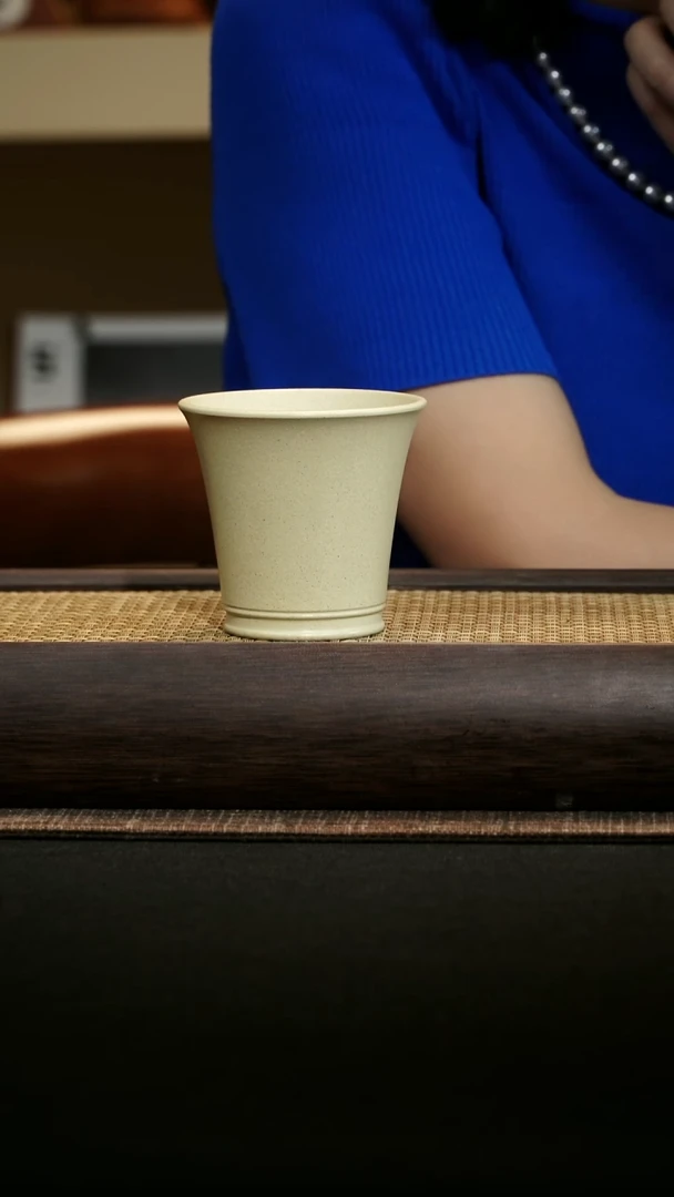 紫砂福利款玉兰杯小号本绿