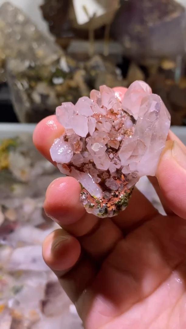 未镶嵌珠宝半成品水晶69号四川超七花园水晶