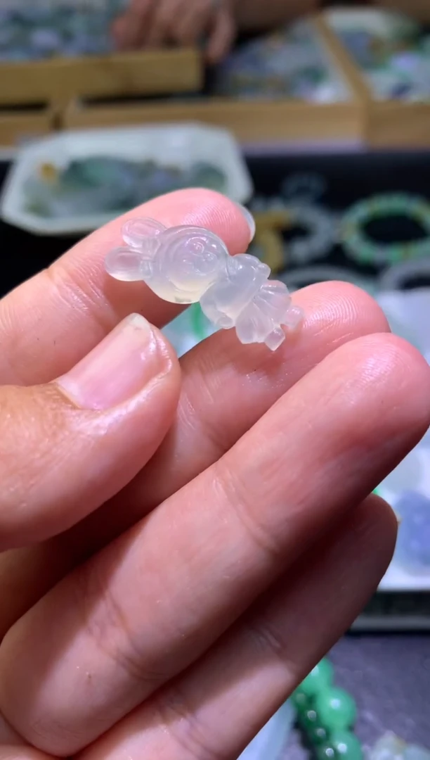 未镶嵌定制翡翠毛货
