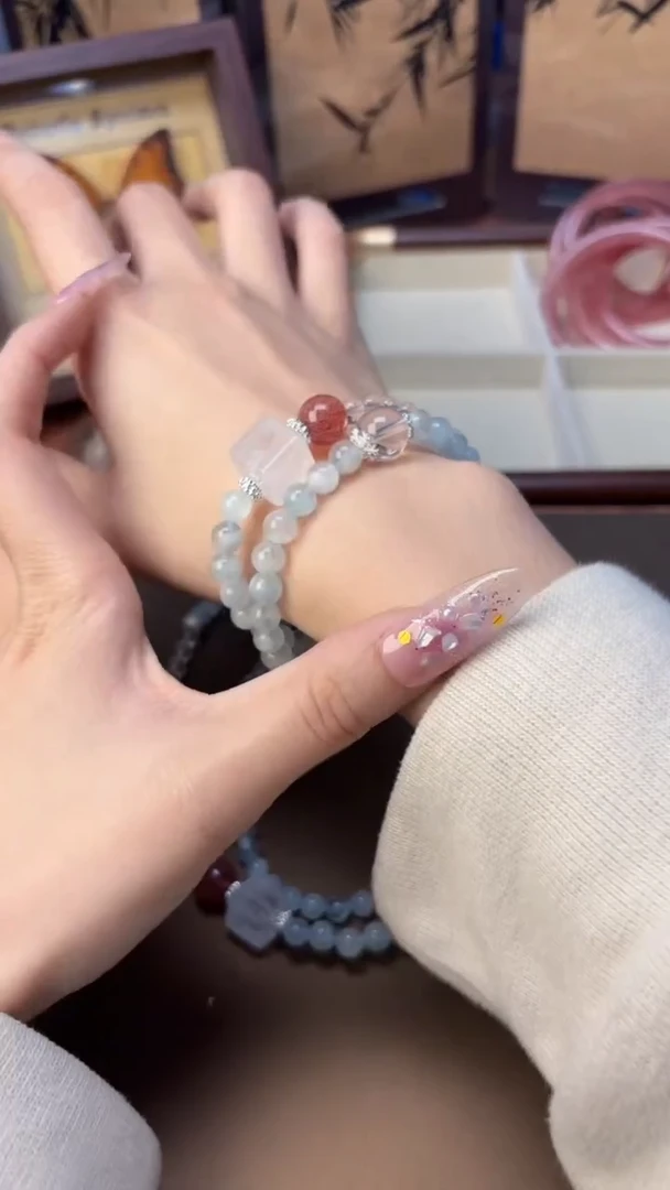 未镶嵌手串水晶1