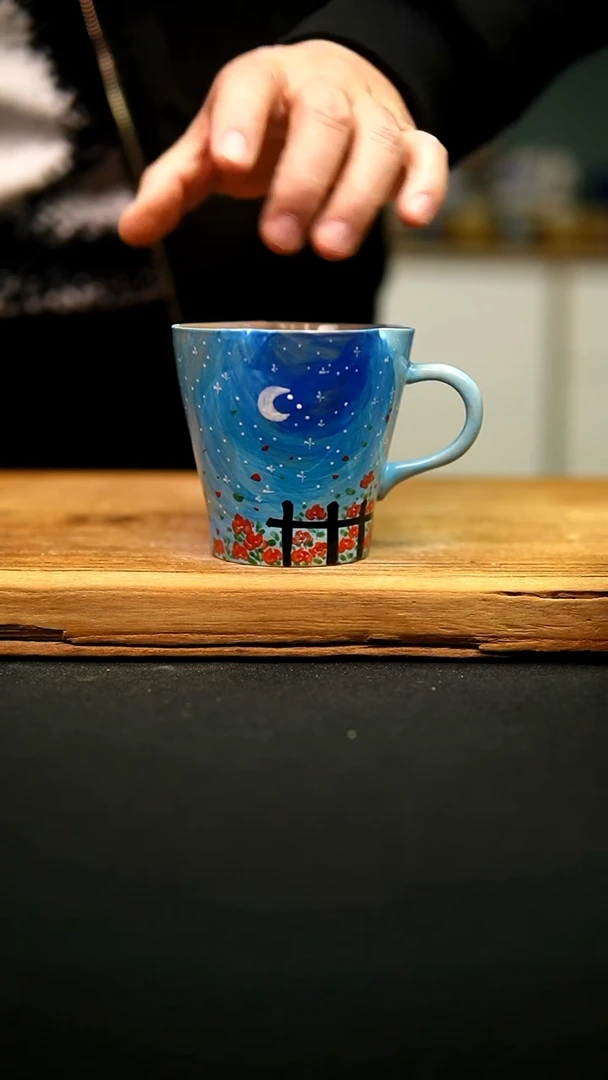 @@陶园瓷舍@@纯手工手绘@高温釉下彩