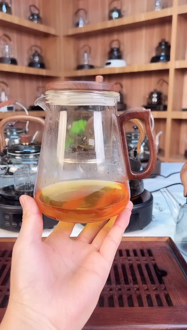 高硼硅玻璃泡茶壶