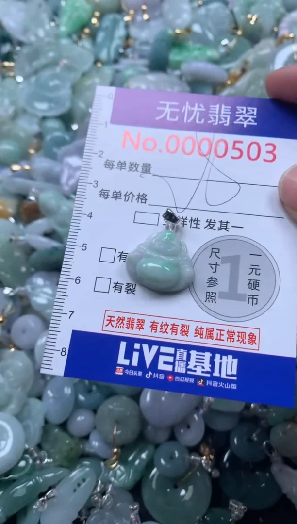 颈饰未镶嵌翡翠503