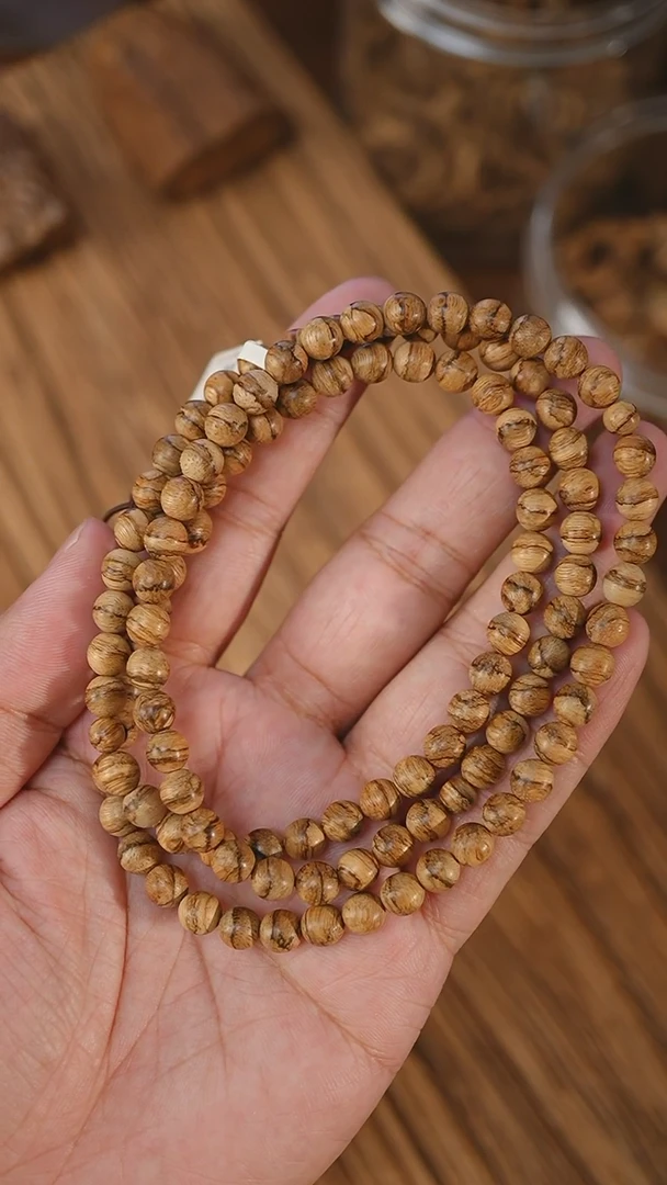 手串沉香达拉干虎纹0.65-11克+xx-0622