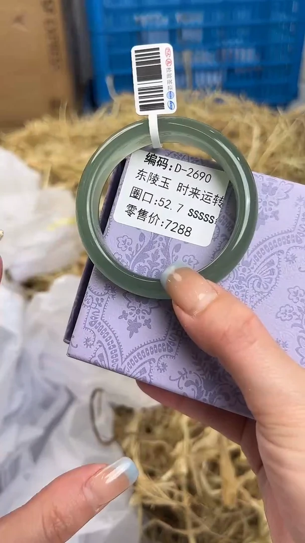 未镶嵌手镯石英质玉D-2690