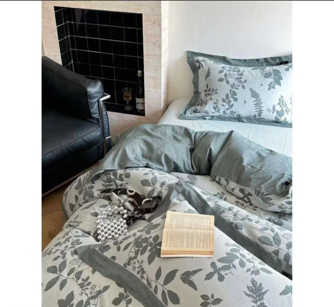 【青梅煮酒】200X230色织双层纱棉被柔软透气亲肤可机洗