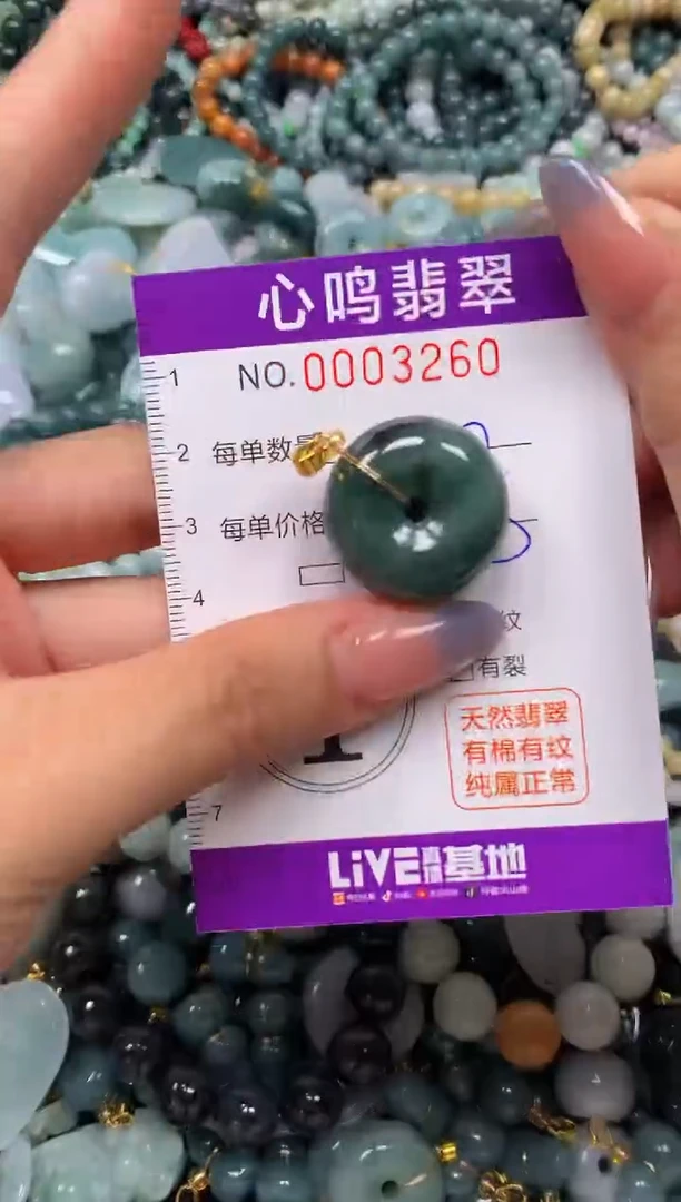 颈饰未镶嵌翡翠闪购003260