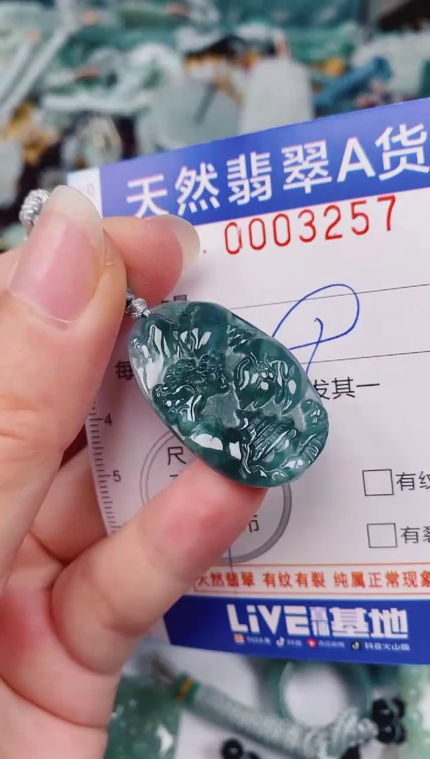 颈饰未镶嵌翡翠00003257