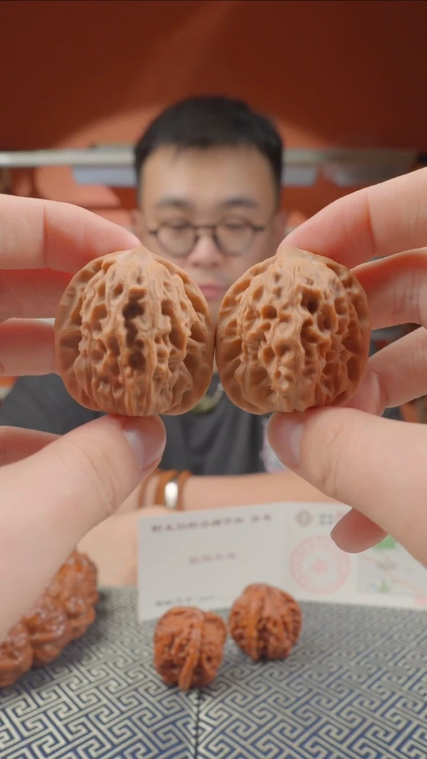把件文玩核桃39mmTH白蛇谷-137