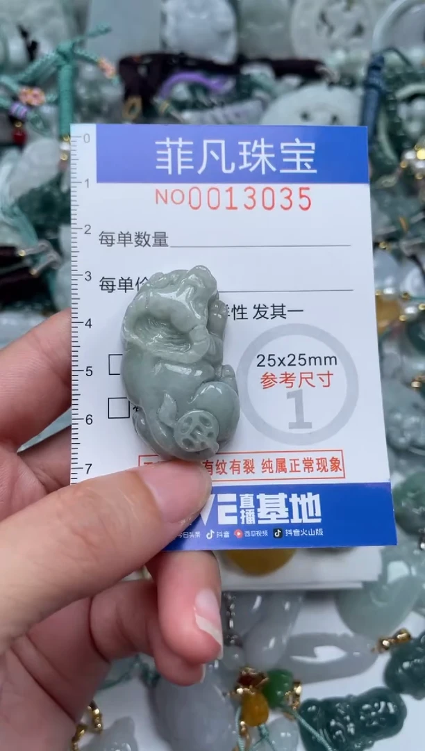 颈饰未镶嵌翡翠13035