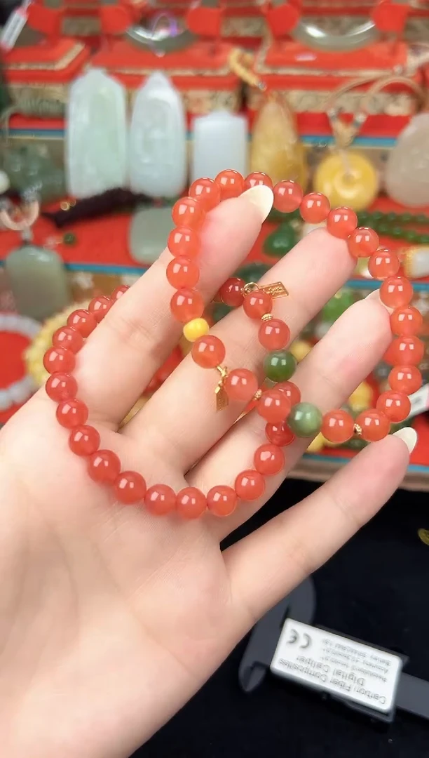 未镶嵌手串南红玛瑙南红手串 多样性发其一