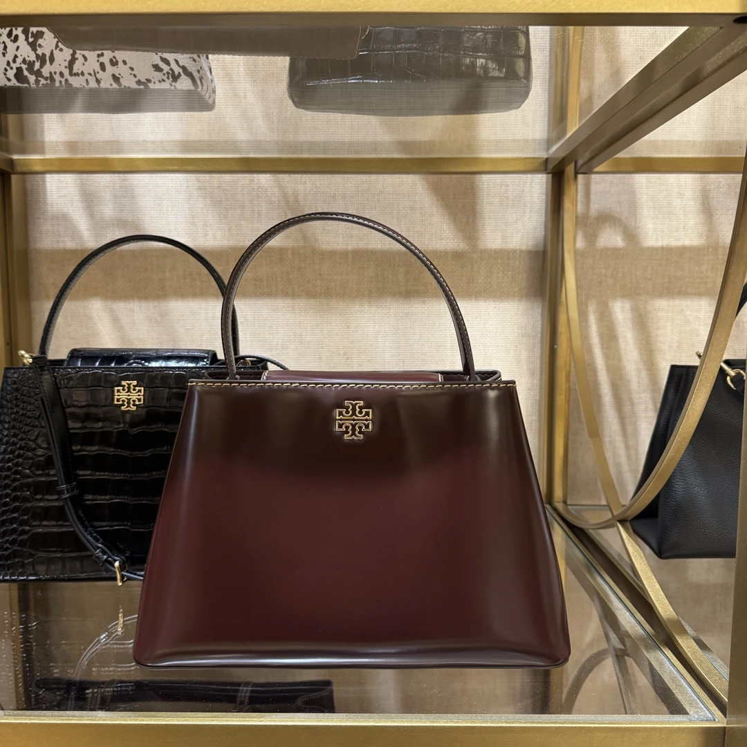 Tory Burch 汤丽柏琦 Britten 大号斜跨手提包 30*20*13CM