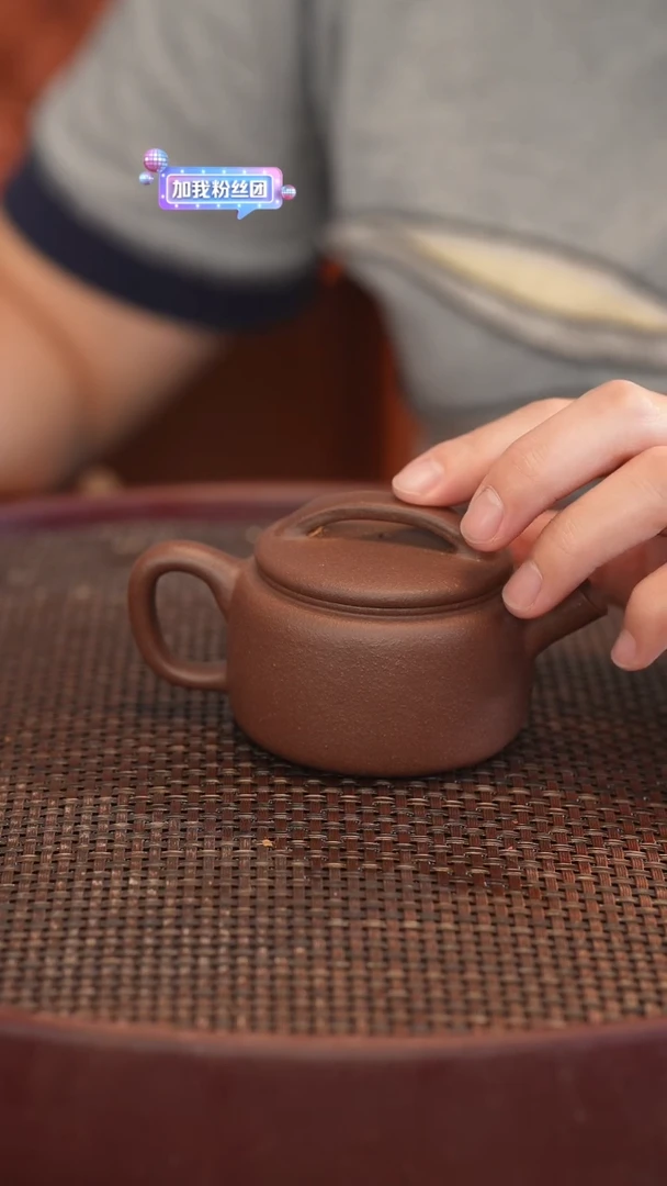 茶壶紫砂原矿手工制作