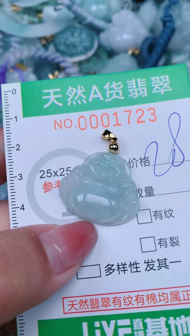 【闪购商品】翡翠颈饰未镶嵌.0001723