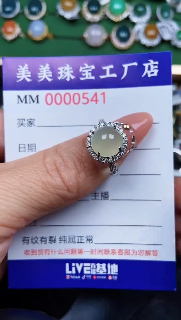 【闪购商品】翡翠颈饰银S925镶嵌0541