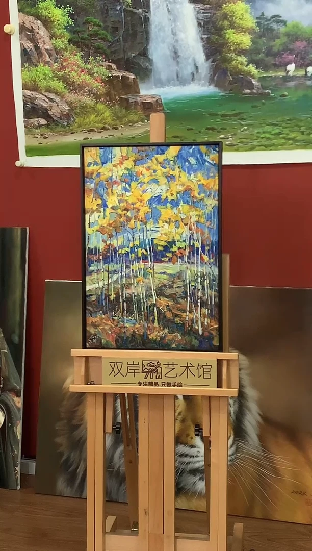 油画【42号】朝鲜原创手绘油画【Ⅰ级画家丨孤品佳作】
