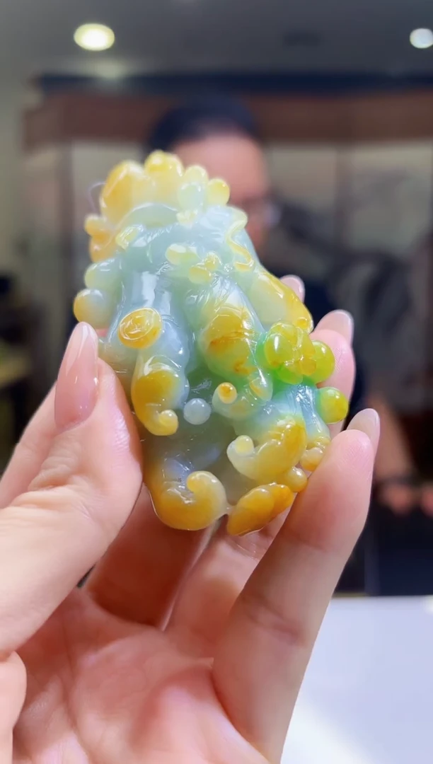 定制翡翠未镶嵌03/0705/Y/花