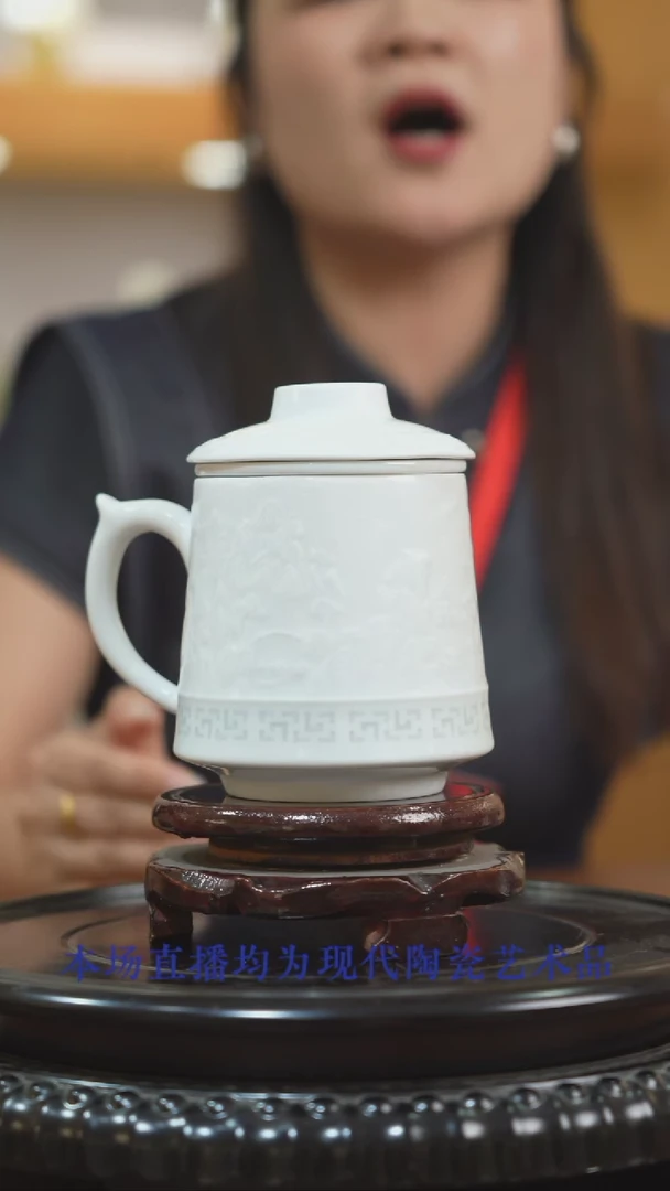 摆件瓷博会-熊建军窑A803