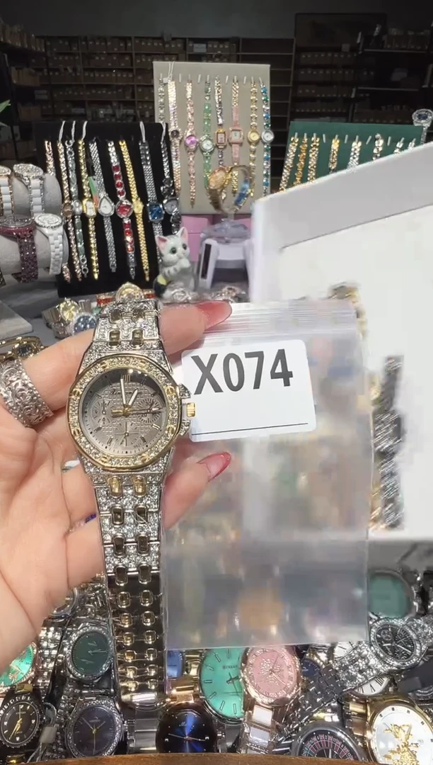 石英机芯不锈钢不锈钢直播定闪专用