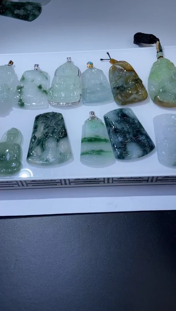 未镶嵌挂件翡翠海**g123123