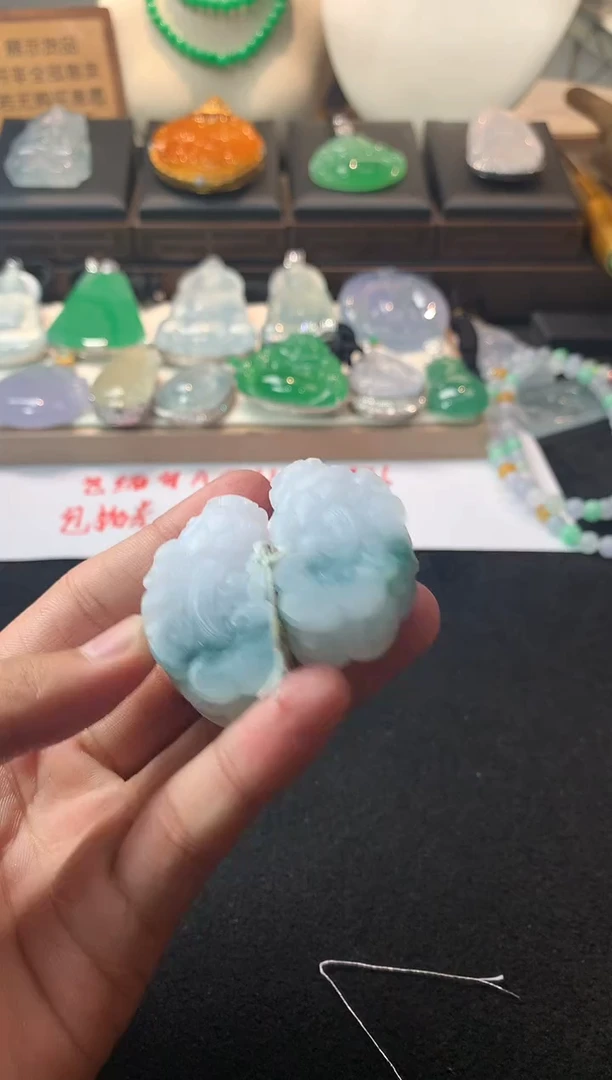 未镶嵌定制翡翠龙**~  S毛货不退不换