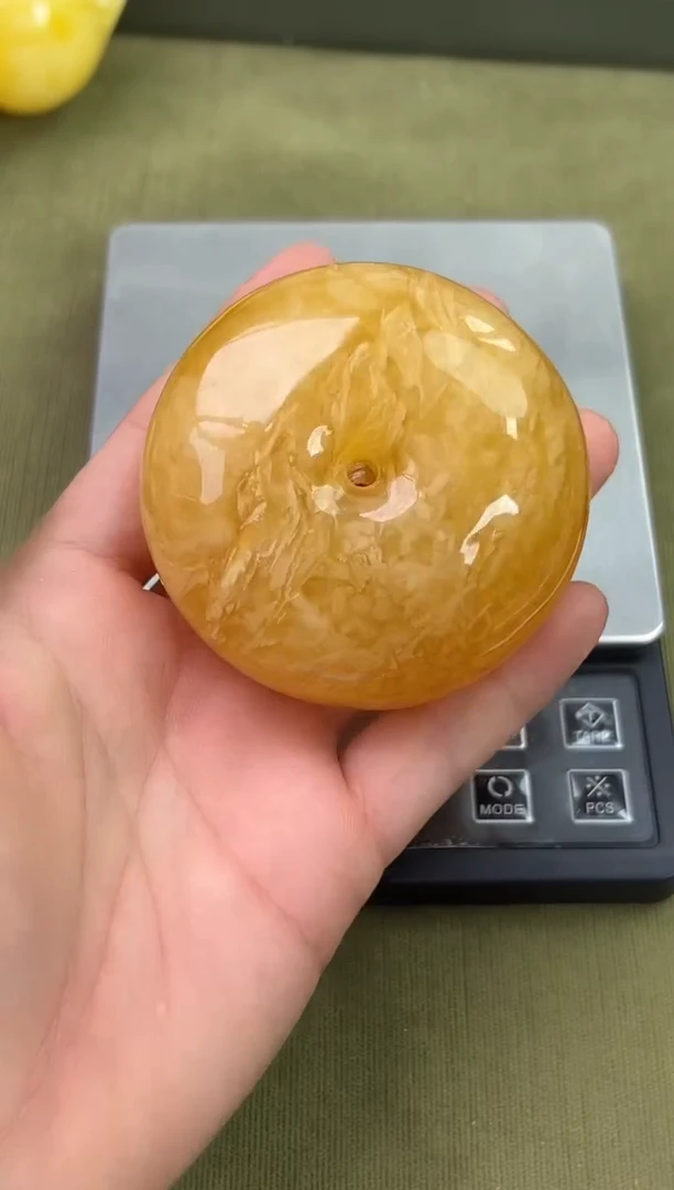 裸石琥珀未镶嵌琥珀蜜蜡吊坠