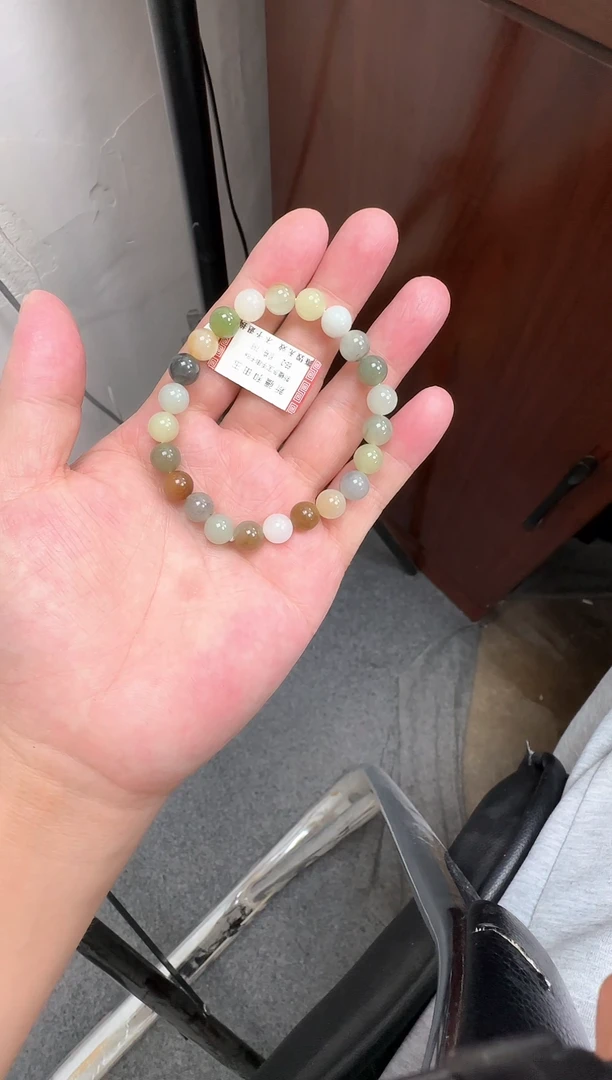 手串未镶嵌和田玉新疆多宝卡8手串(产地直发）