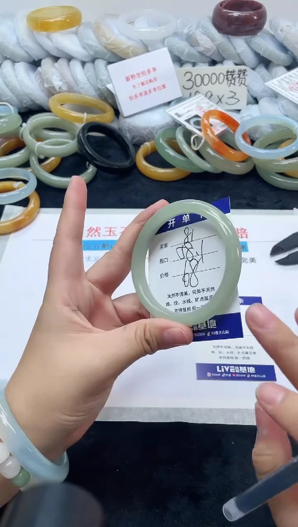 未镶嵌手镯石英质玉81