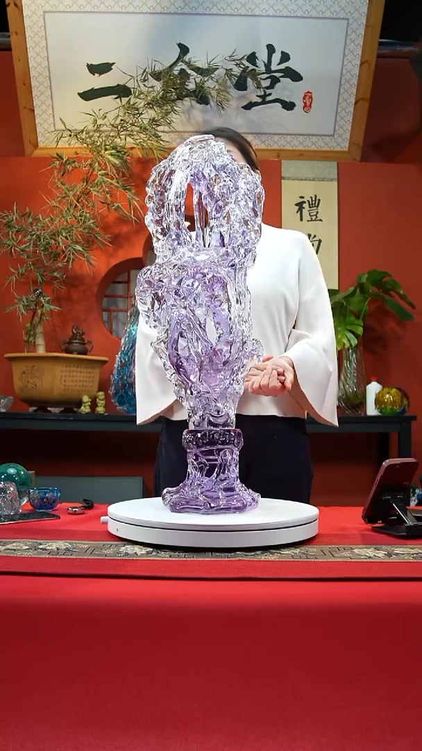 手工艺品琉璃太湖石