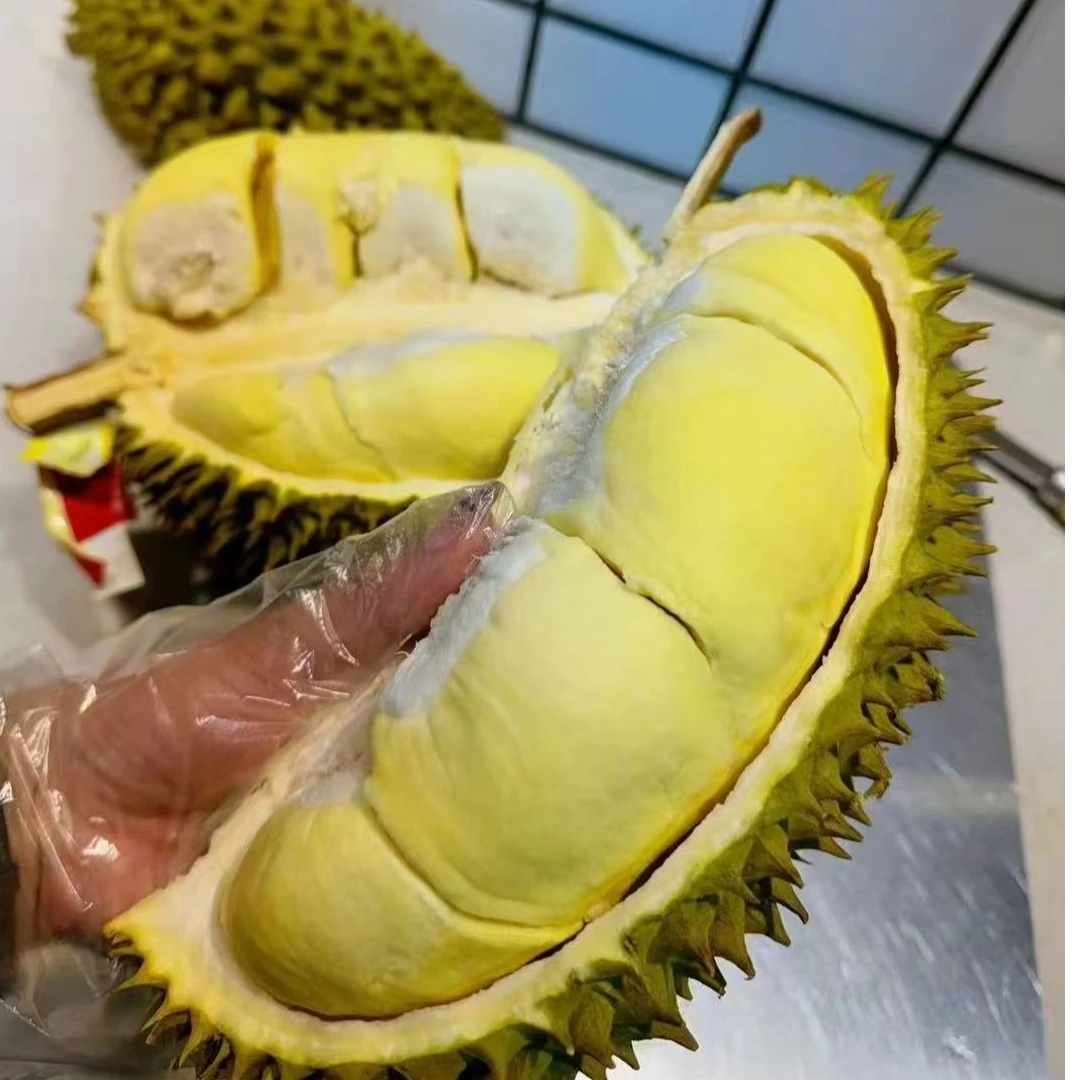 泰国金枕纯肉.新鲜榴莲肉1-2斤（核小）榴莲同城送榴莲同城送金枕几内亚泰国