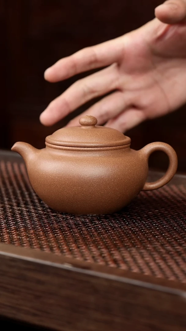 茶壶紫砂老段泥永福莲子