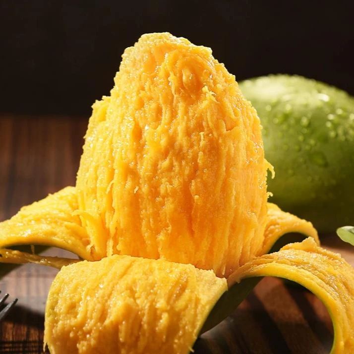 【5斤中大果】椰香芒果冰淇淋口感椰香的味道 高山种植孕妈妈可食用