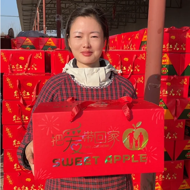 【礼盒装】高山红富士精美礼盒送人送礼必备年货节苹果