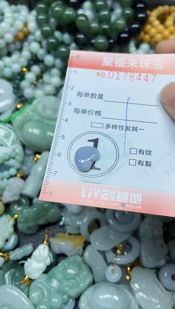 翡翠未镶嵌颈饰闪购0178447