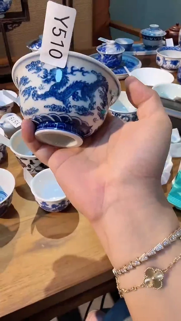 瓷片Y510家庭日用瓷器摆件