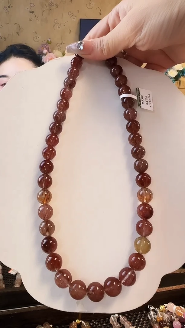 颈饰未镶嵌水晶项链约11mm3710