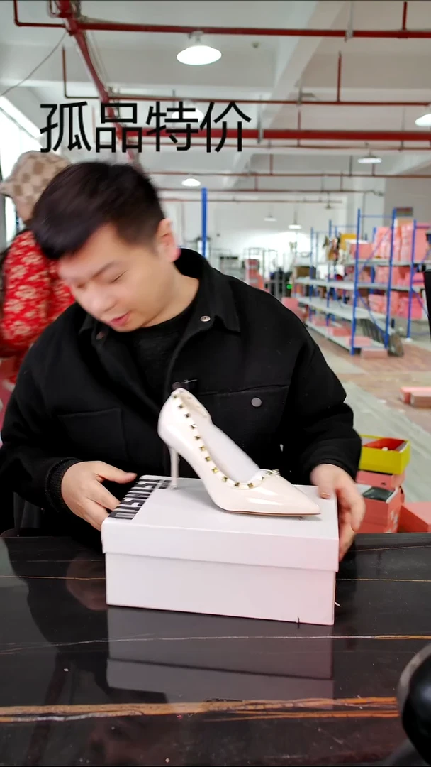 37码女鞋细跟高跟鞋