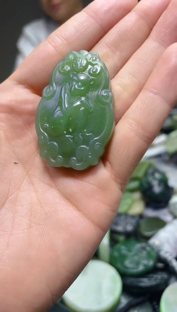 颈饰未镶嵌和田玉722