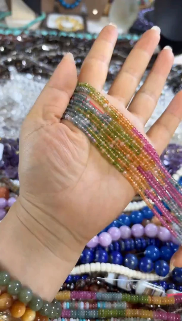 未镶嵌玛瑙/玉髓珠宝半成品卡3 多宝隔珠