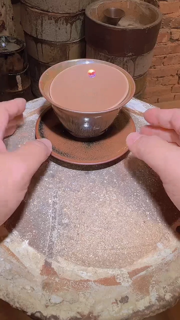 茶盏小*46  兔豪3才盖碗