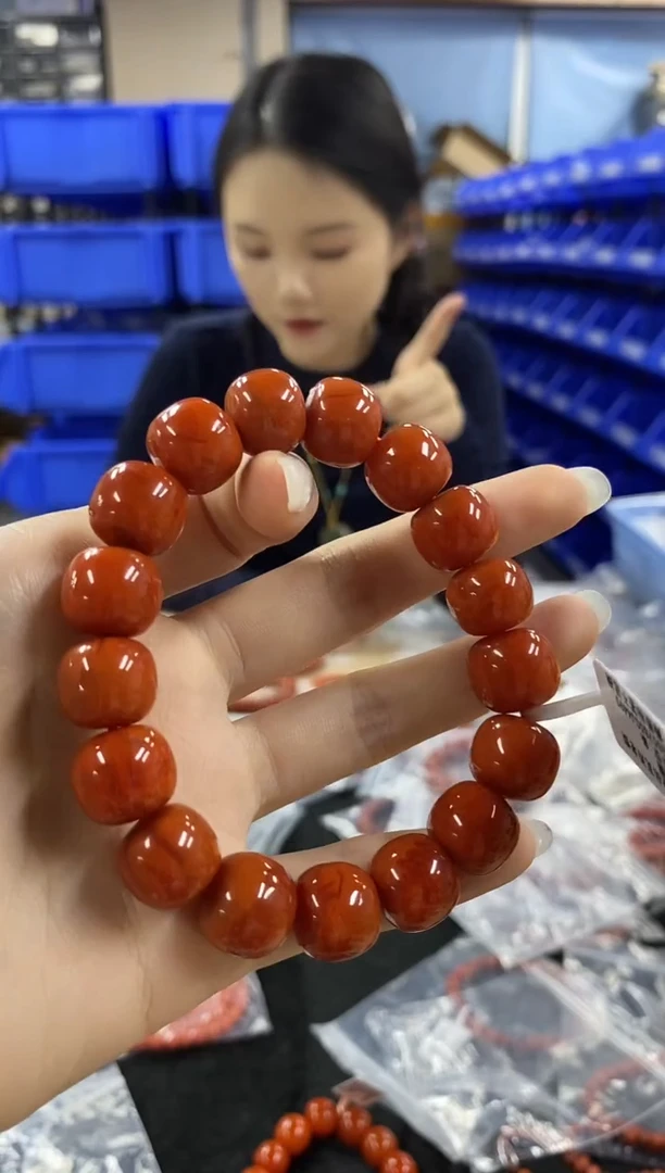 未镶嵌Q103（多样性发一件）南红玛瑙单圈