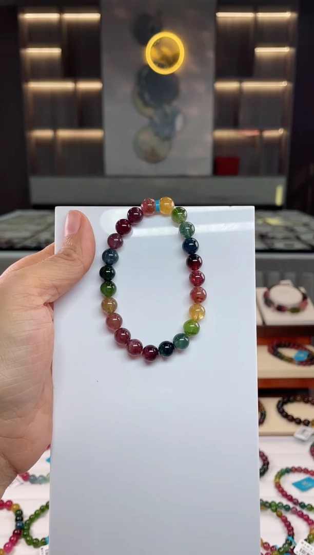 【闪购商品】碧玺单圈手串未镶嵌（多样性发一条）Q