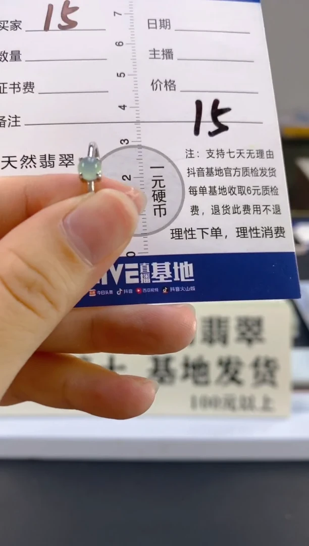 【闪购商品】翡翠颈饰未镶嵌天然A货翡翠