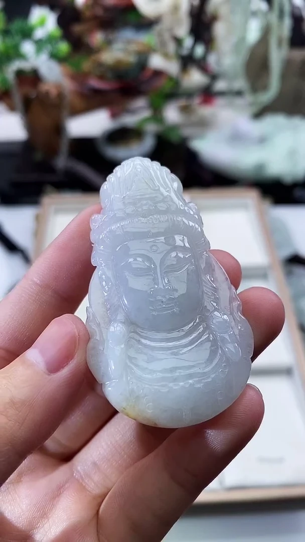 颈饰未镶嵌翡翠天然缅甸A货翡翠