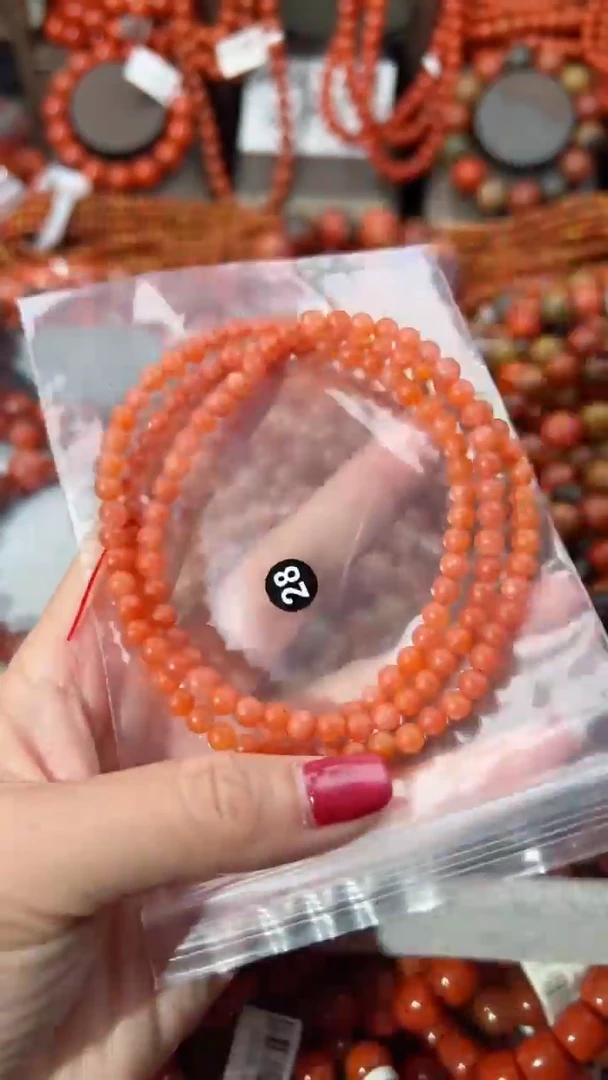 【闪购商品】南红玛瑙手串未镶嵌5+