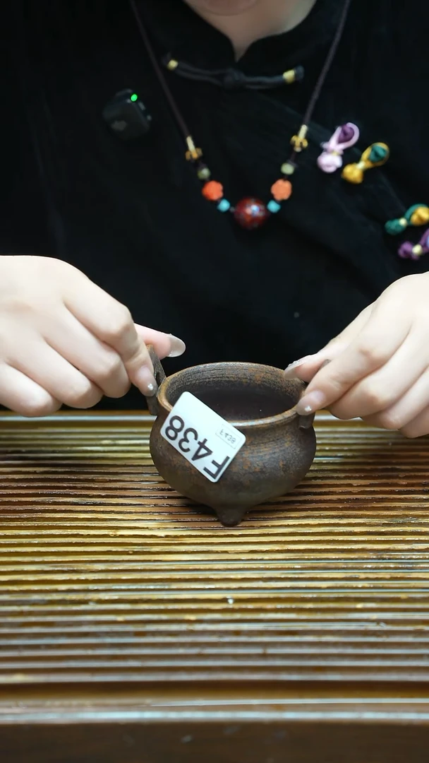 粗陶手工手做茶具