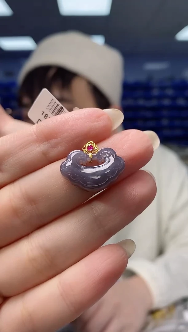 【闪购商品】和田玉DZ364418K金镶嵌DZ3644